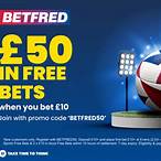 free bet football